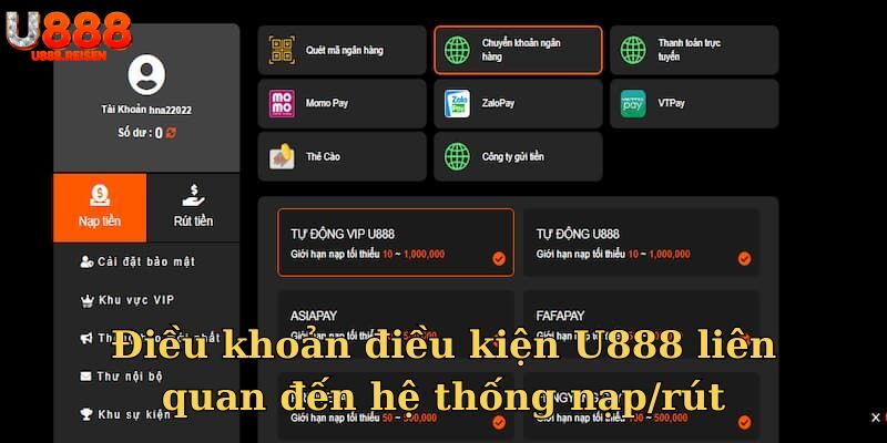 Quy định về nạp vốn và đổi thưởng khi sử dụng dịch vụ cá cược