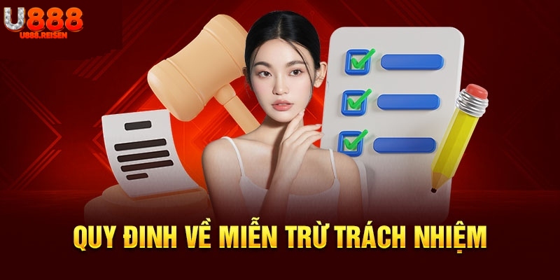 Chính sách miễn trừ trách nhiệm dành riêng cho đơn vị nhà cái