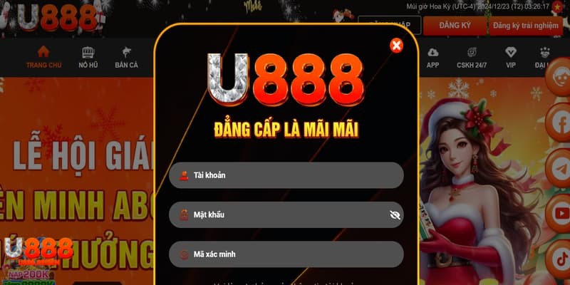 Lưu ý quan trọng cho hội viên khi đăng ký tài khoản U888